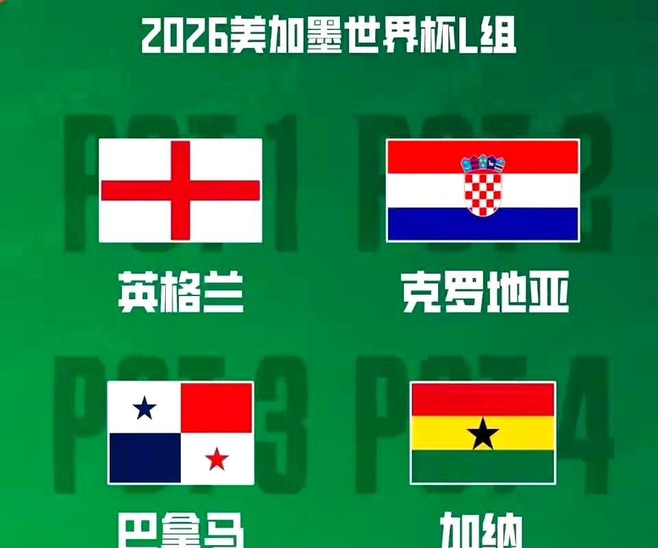 英格兰又碰上克罗地亚了！2026世界杯这分组，简直是冤家路窄。

刚在华盛顿抽完