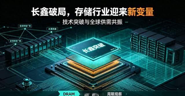 A股：重磅利好消息来了！长鑫破局海外共振，存储超级周期！