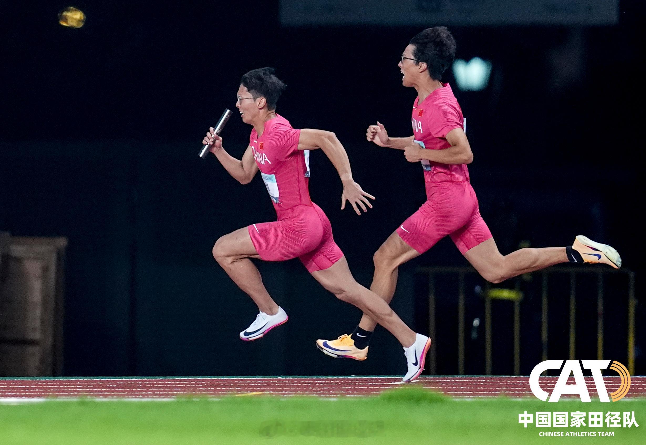 中国男子4x100接力队38.08秒取得金牌2026年第二届亚洲接力锦标赛暨全国