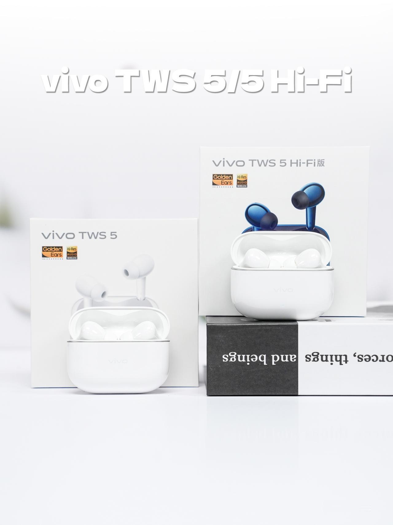 HYK图赏｜vivo TWS 5 & Hi-Fi版耳机 

两款都是“简单白”配