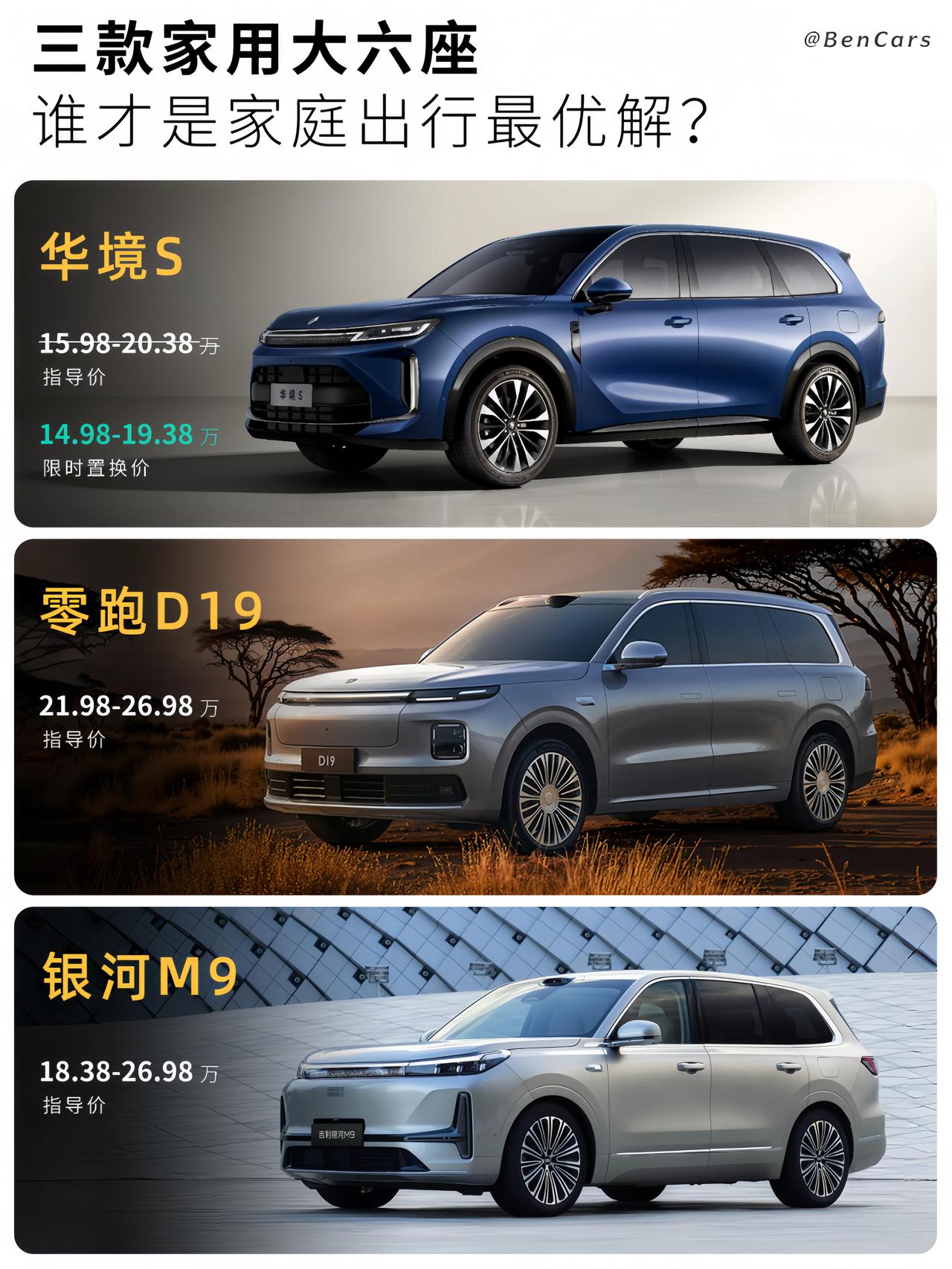老话讲选家用车不能只盯着售价，十五至二十五万区间的六座SUV如今竞争白热化，华境