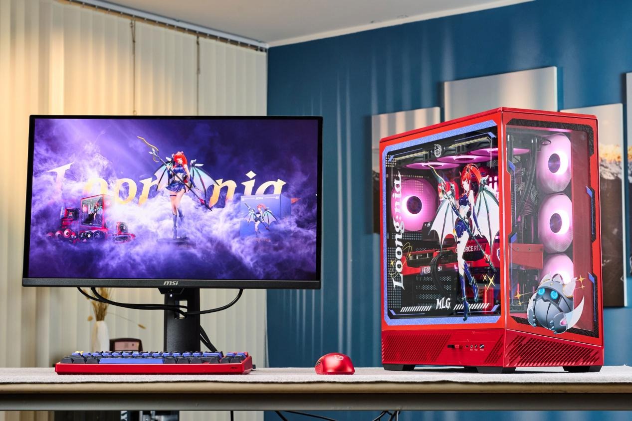 玩轉潮流電競，信仰與性能的完美交織——微星MLG魔龍姬定制整機深度評測