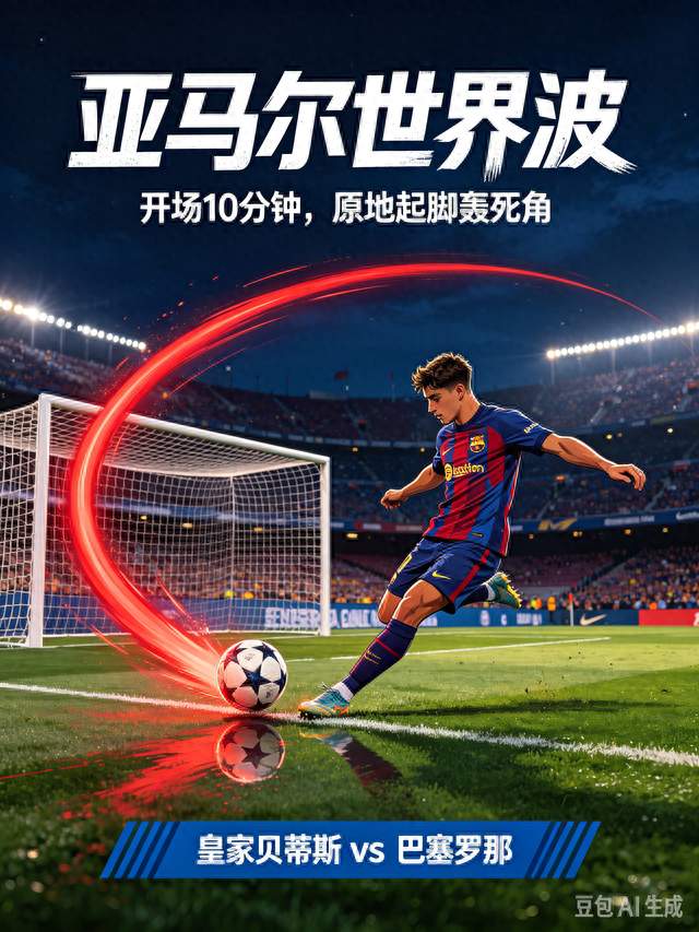 19岁亚马尔世界波破门，巴萨5‑2豪取开局11连胜