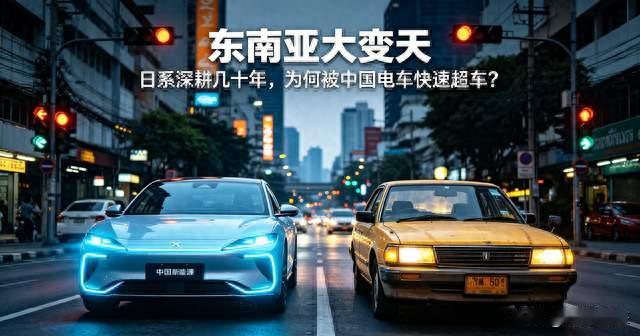 东南亚市场大变天！日系深耕几十年，为何被中国电车快速超车？