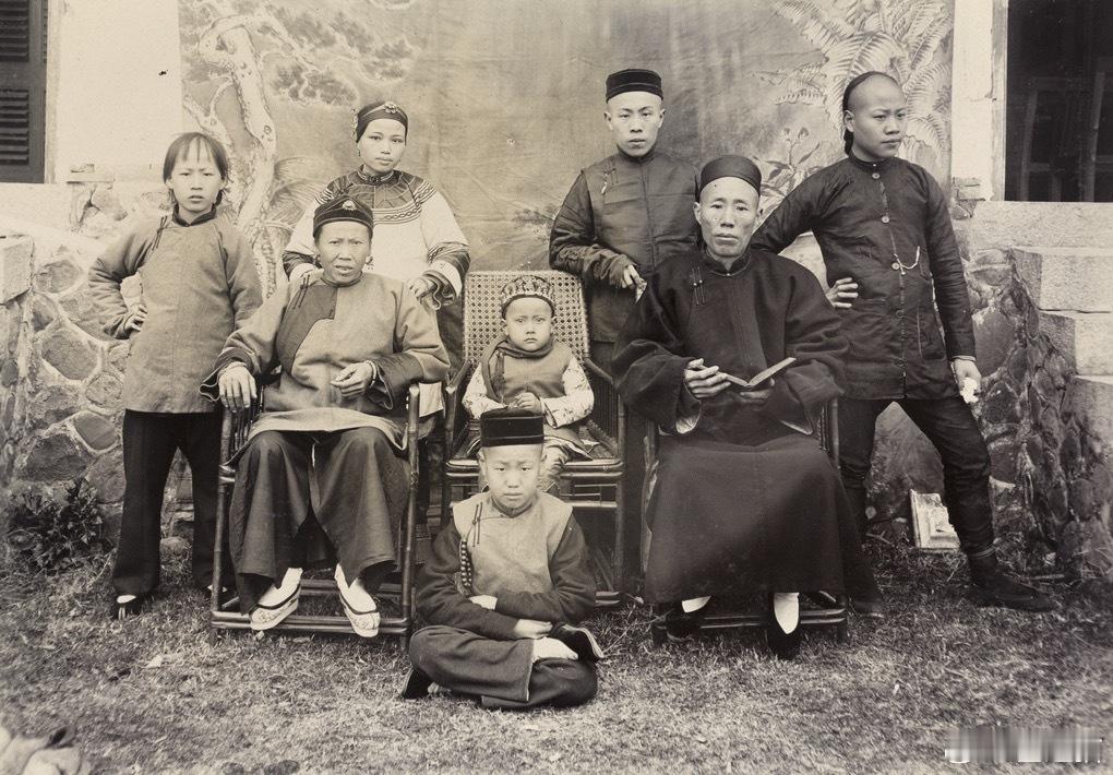 合影，1900年 ​​​