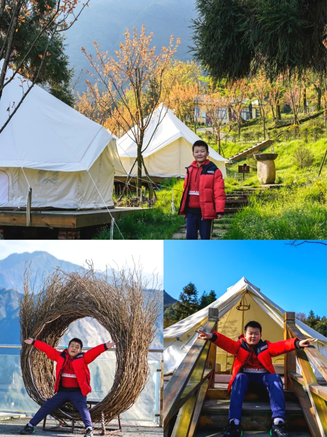 春游踏青好去处，赵公山无忧谷露营之旅