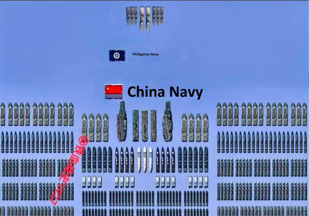 中国海军 VS 菲律宾海军实力对比!

小屁孩时不时在大人面前反复横跳，但大人始