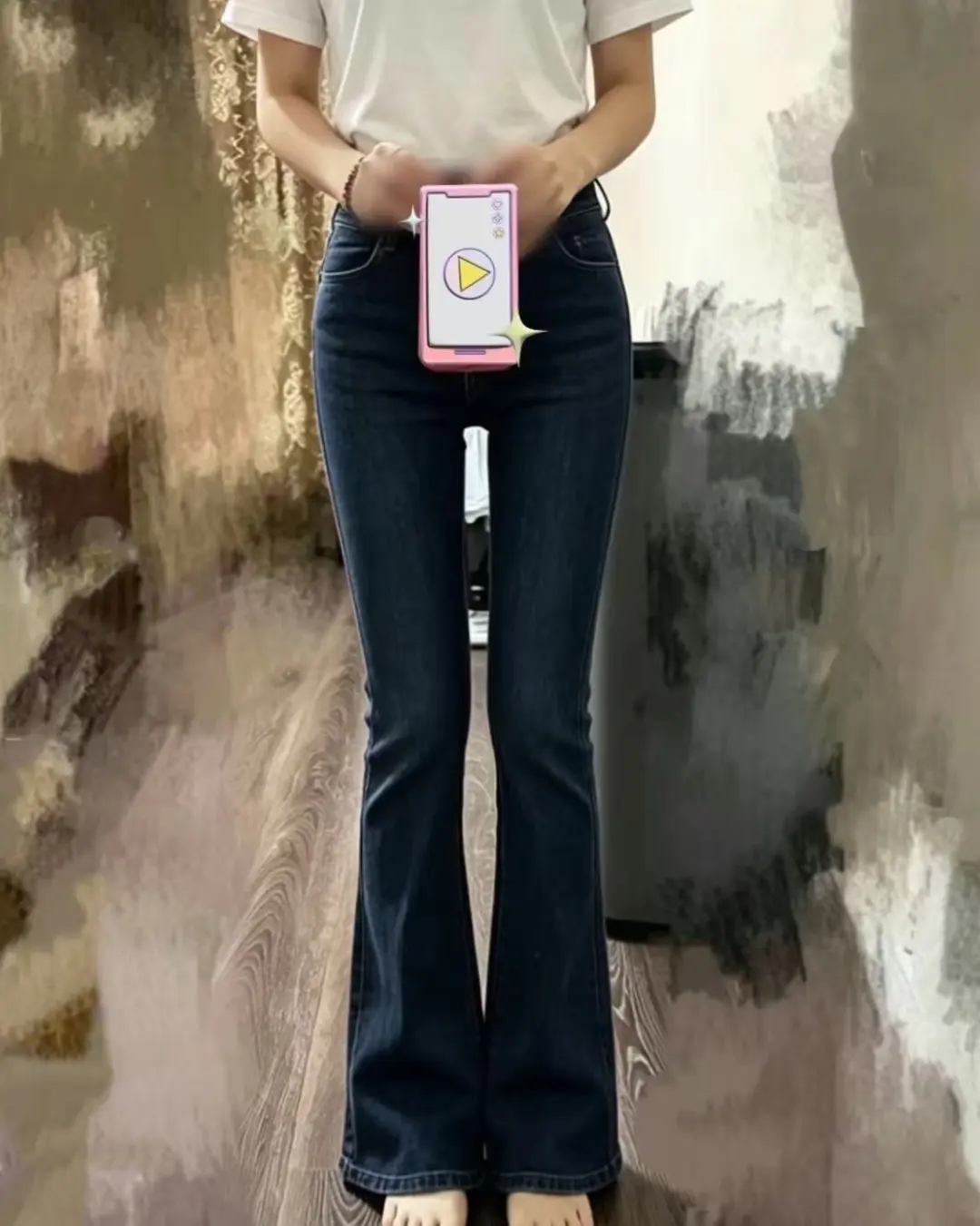 大腿终于不磨了，太好看了现在