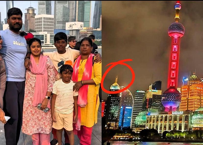 刚刷到浦东机场的现场视频，
真给我看愣了～一家12口印度人，每人手里都拎着鼓鼓囊