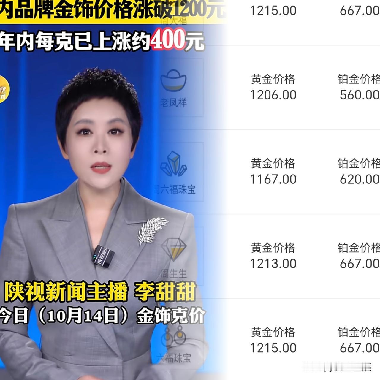 黄金涨得有点猛
 
最近黄金涨得太显眼了
沪金主连一天就涨了2.45%，品牌金店