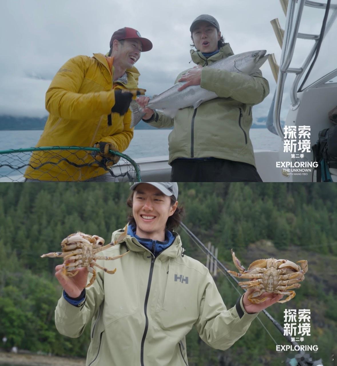 王一博高能量人一天也不闲着探索新境 从海钓到浆板，王一博的放松日充实又快乐，完全