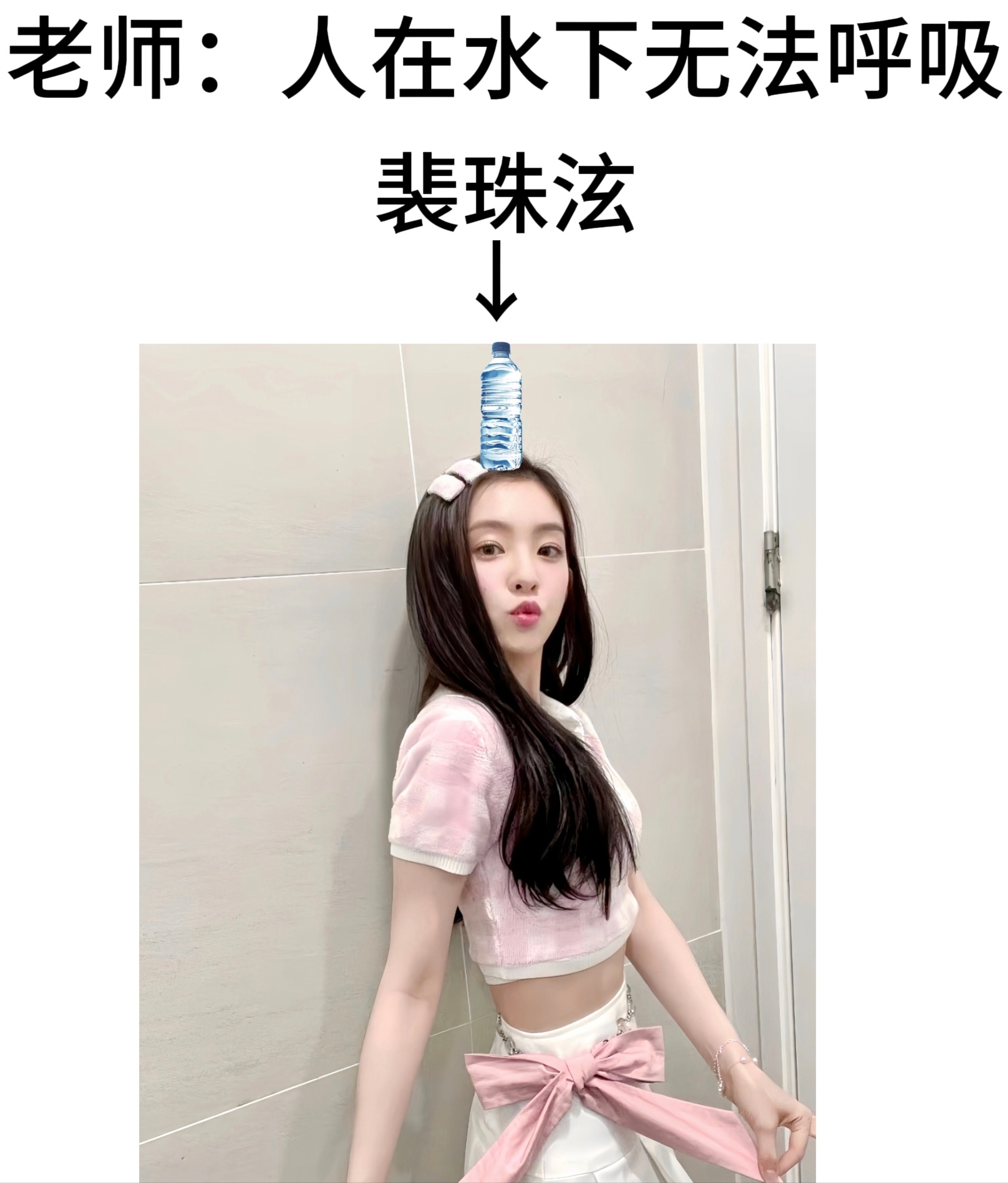 Irenememe梗图爱润没法跟你解释 因为爱润只是一只兔子打字好累爪子好痛૮ 