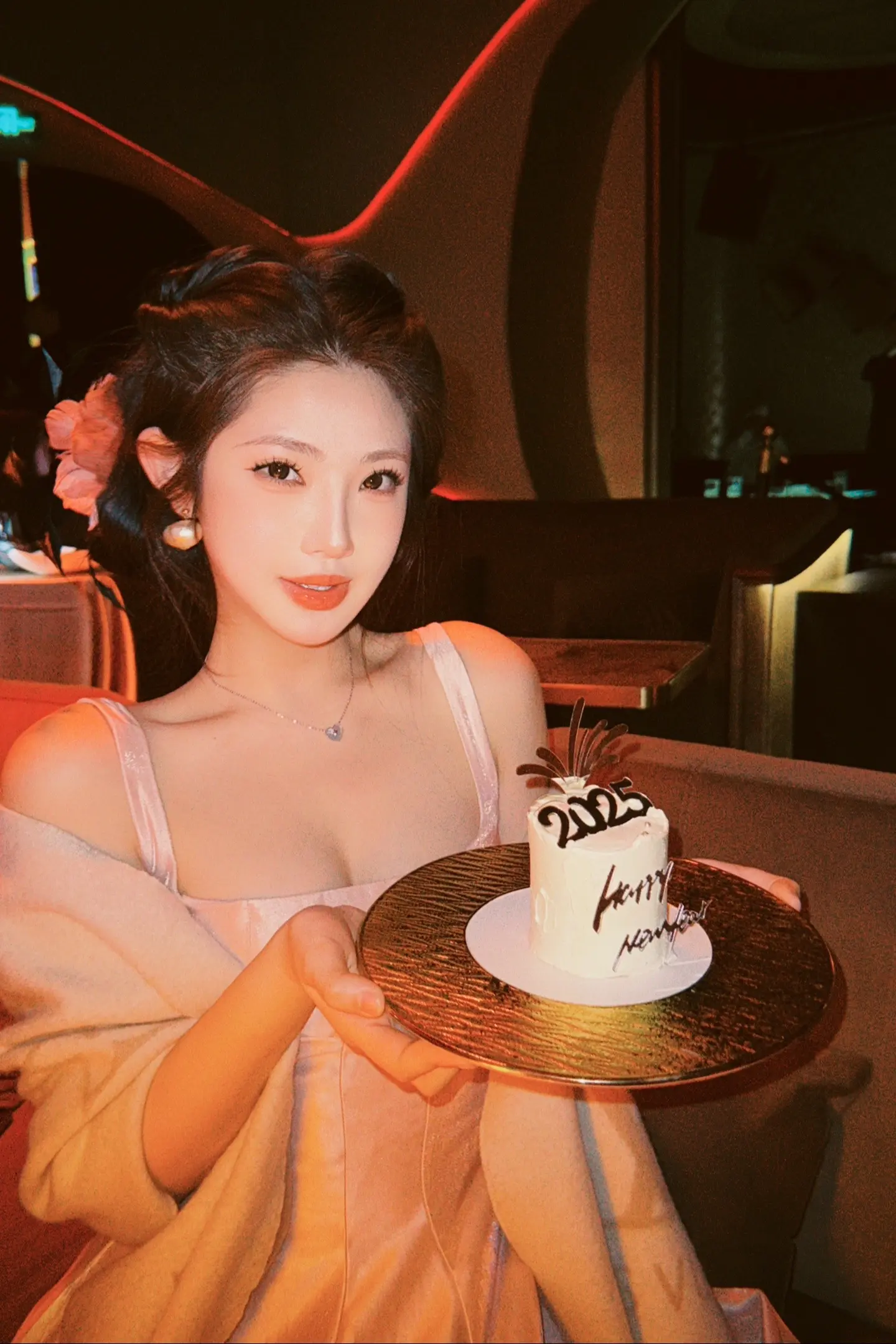 我很满意我自己。
