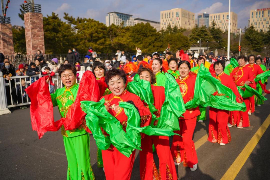 集卡领红包2026年3月3日（农历正月十五），青岛市崂山区2026春节民间艺术展