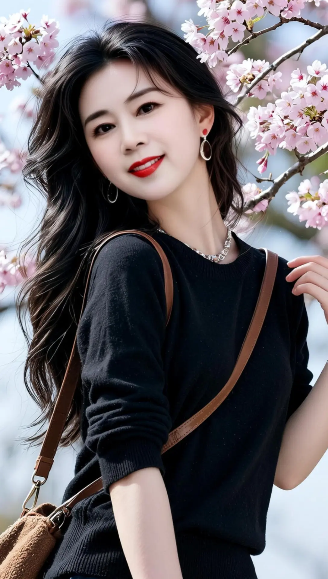 AI春日清新照 ai创作