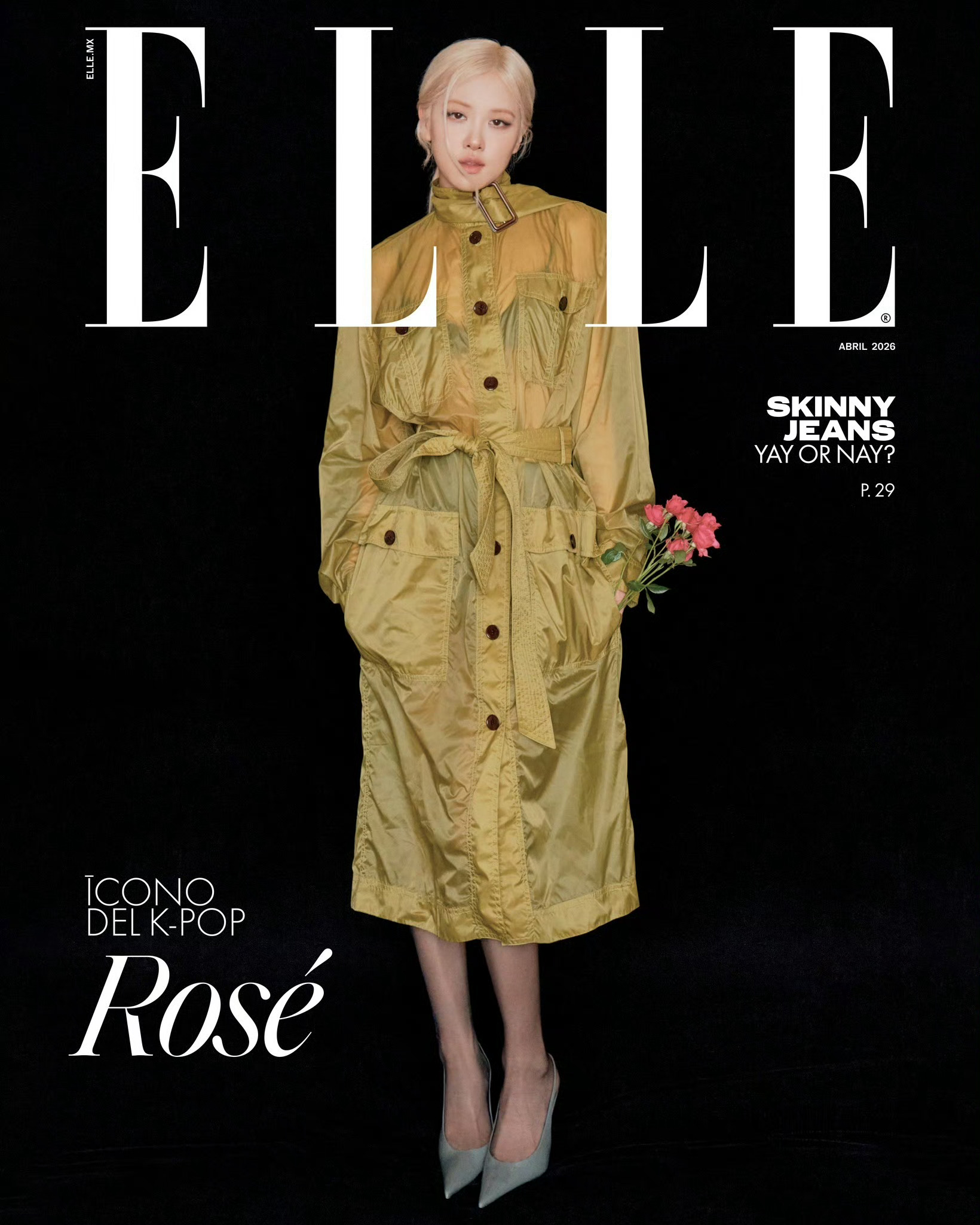 ROSÉ 朴彩英 × ELLE Mexico April 2026📷：Kim 