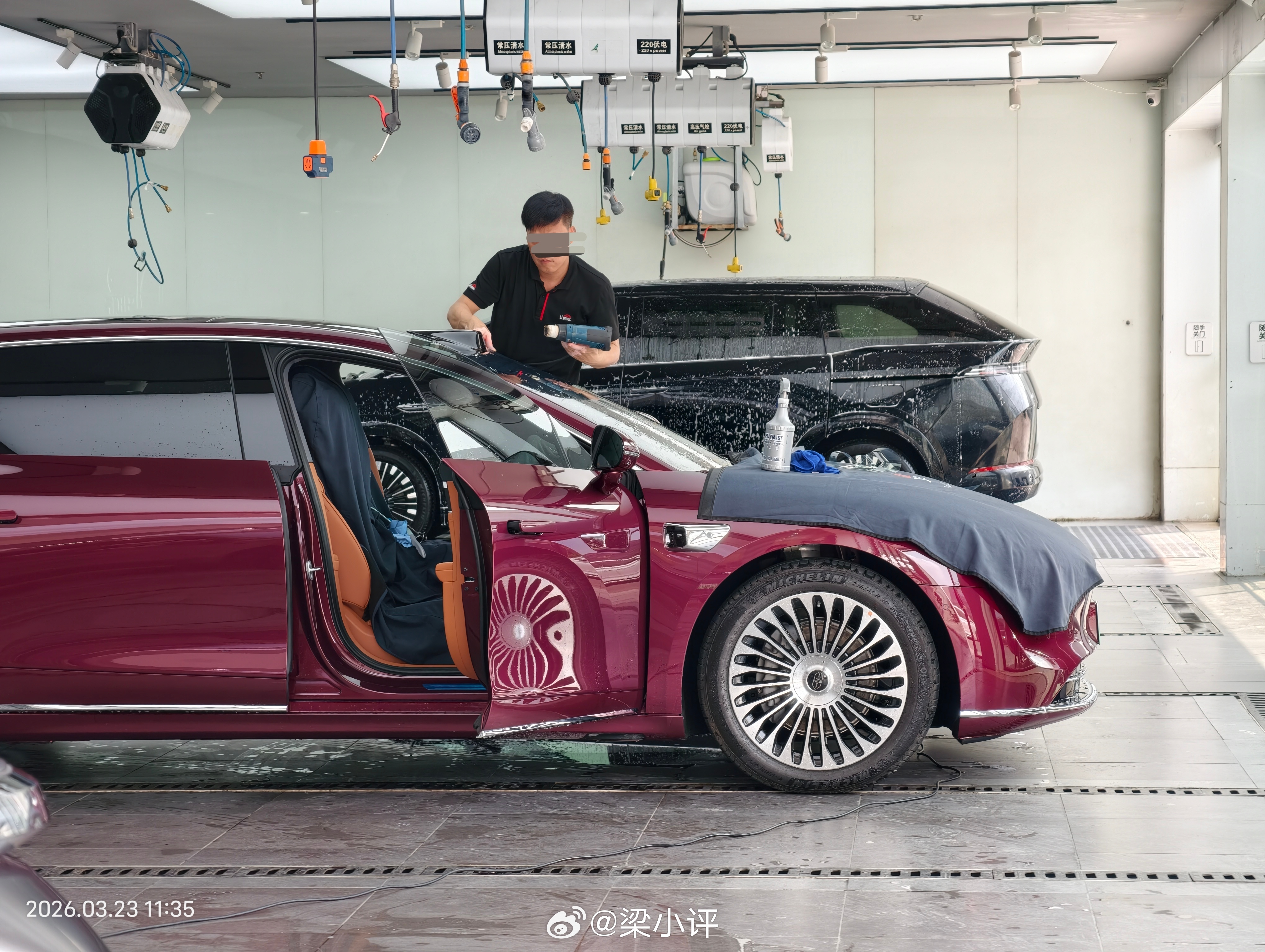 我媳妇的192线程的激光雷达的享界S9T提车才一个月，今天更新了896线程激光雷