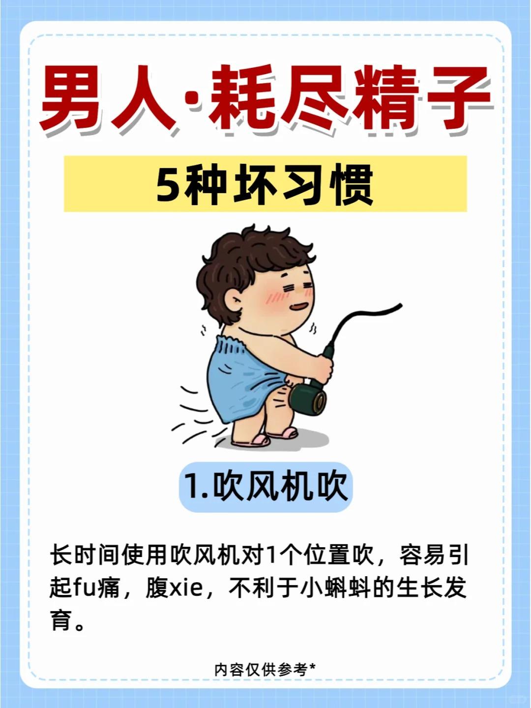 男人耗尽精子的5种习惯，请你不要再做了！