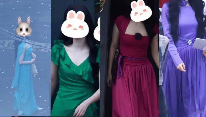 浮生的造型师是不是欢天喜地七仙女看多了？准备集齐7套彩虹色，全靠王楚然的脸撑着 