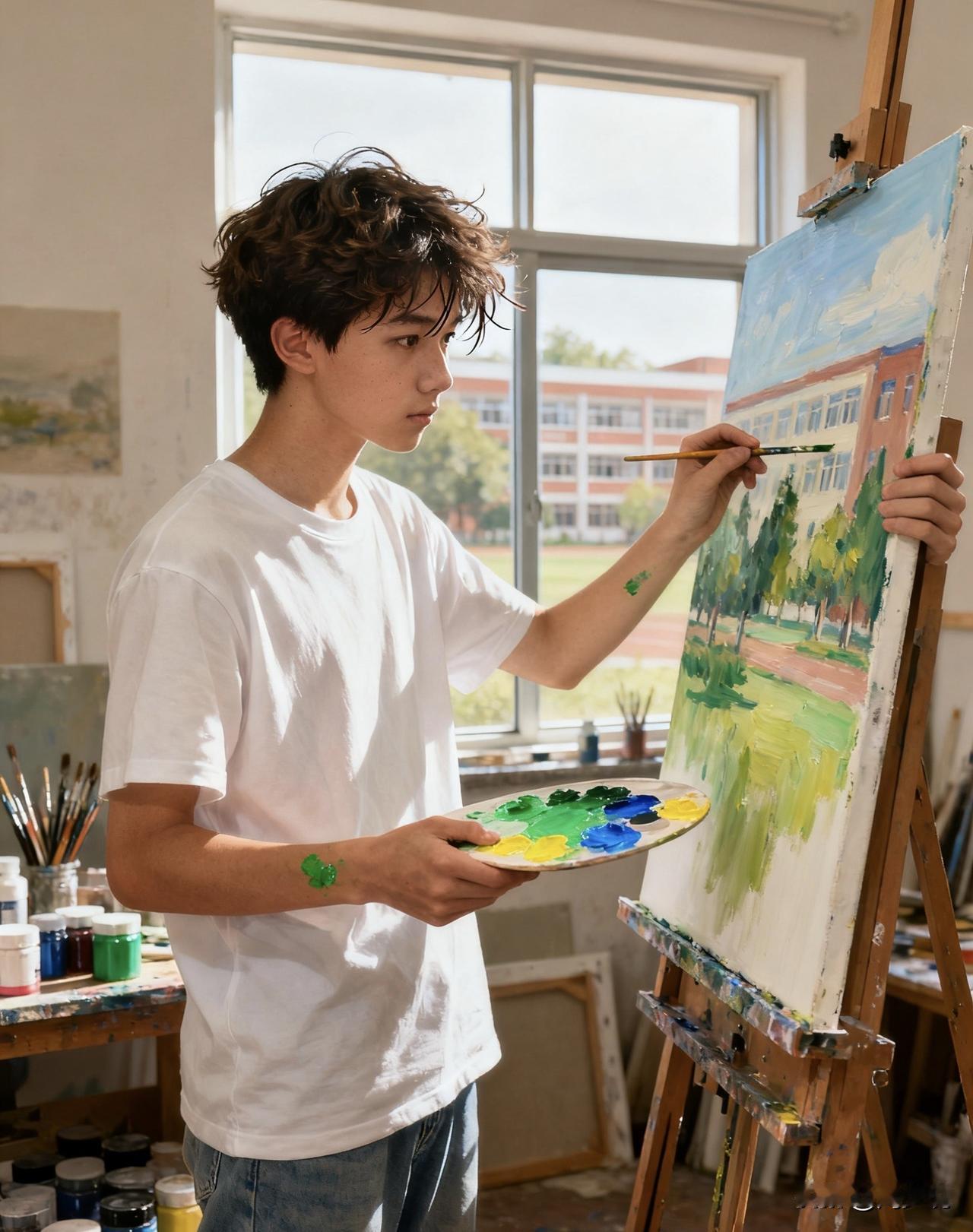 揪心！高中生学美术3年，缴费套路层层叠，没天分的娃到底值不值得报？家长彻底犯愁了