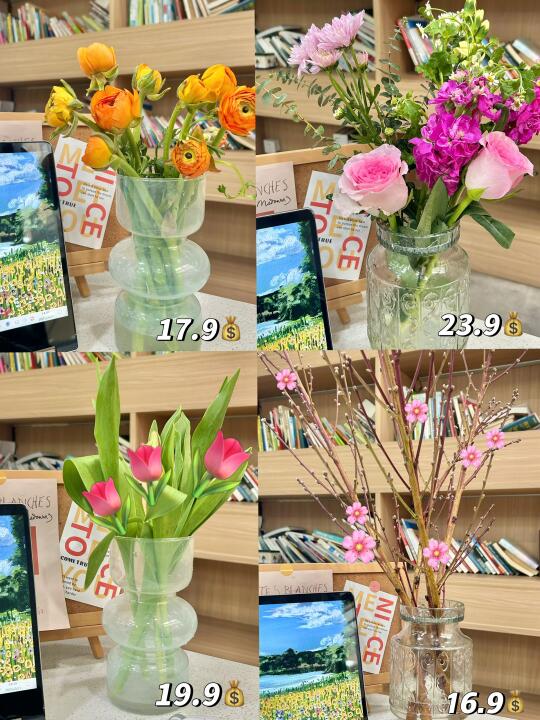 牛马人在办公室赏赏花也挺好🙂叮咚时令鲜花