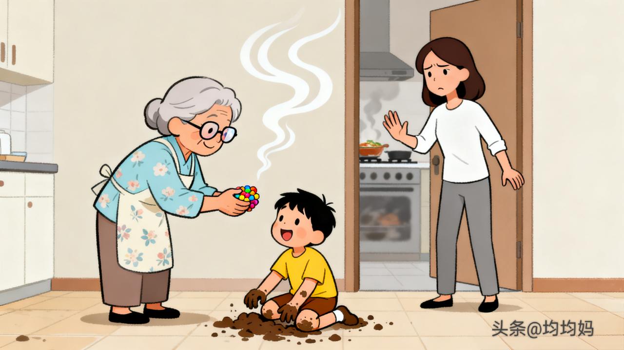 发现没？现在儿媳宁愿熬成黄脸婆，也不喊婆婆带娃，根本不是不孝！
 
以前老人带娃