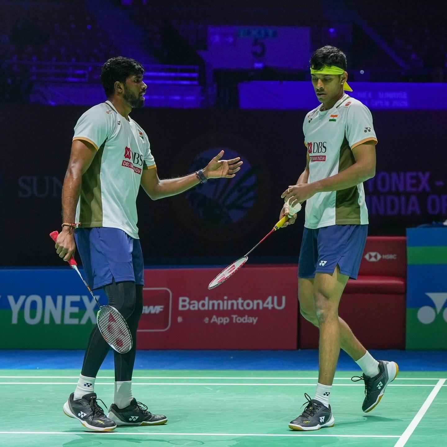 兰基雷迪/谢提🇮🇳 21-15、15-21、28-26 🇯🇵冈村洋辉/山