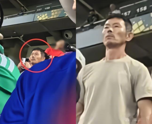 【孙兴慜父亲面无表情看儿子比赛，面无表情见证儿子替补韩国失利】当地时间6月25日