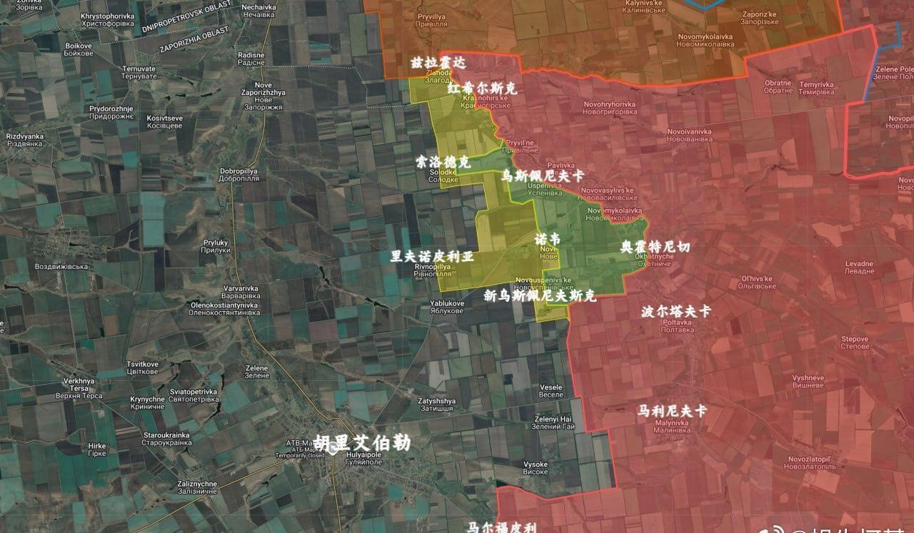 诺韦和新乌斯佩尼夫斯克一起没了，东部集群还正式进入了里夫诺皮利亚