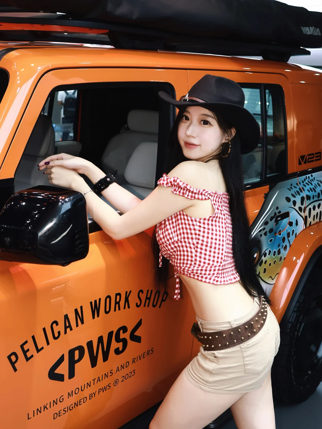 复古甜心和她的改装大玩具