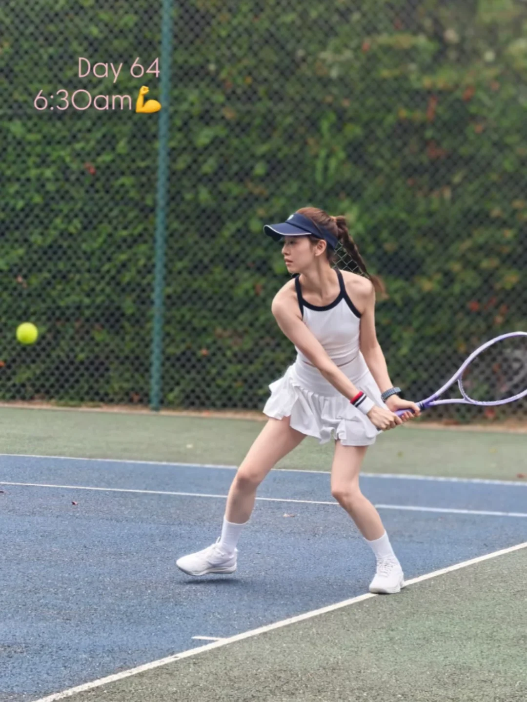 章泽天Ins更新｜运动打卡47—65🎾