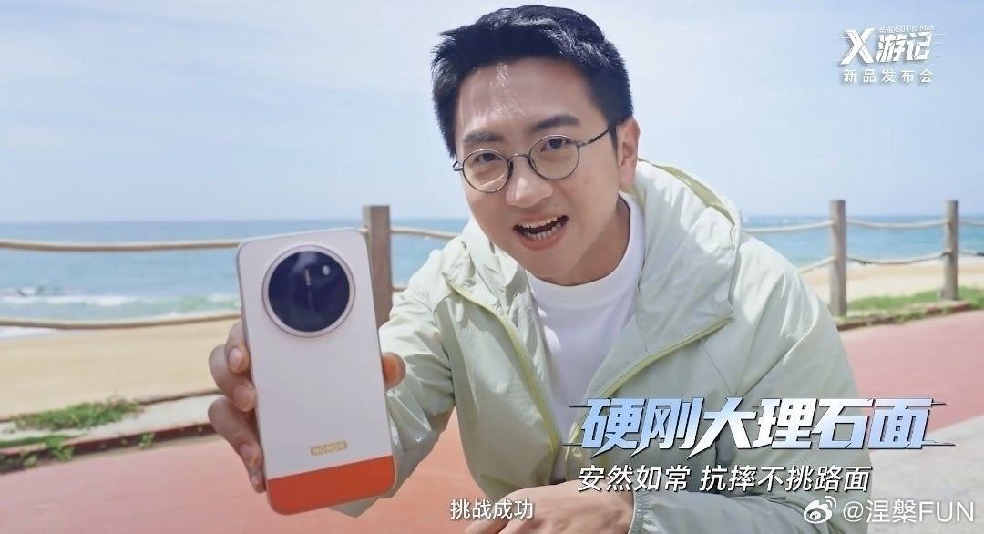 荣耀X80 Pro Max硬刚大理石面，真的抗摔啊！而且送两年免费换屏，没什么定