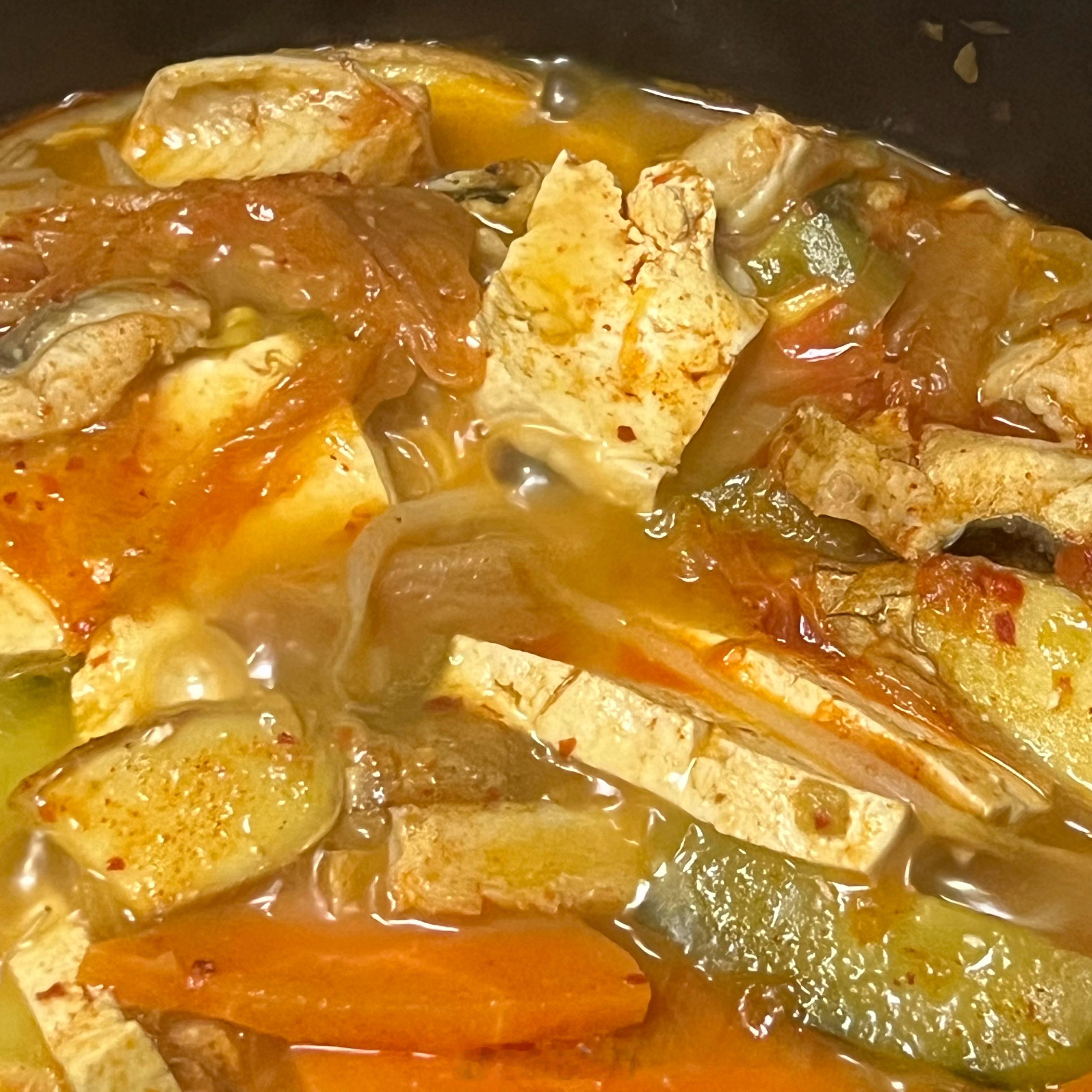 今天吃鳗鱼干泡菜汤面🍜 