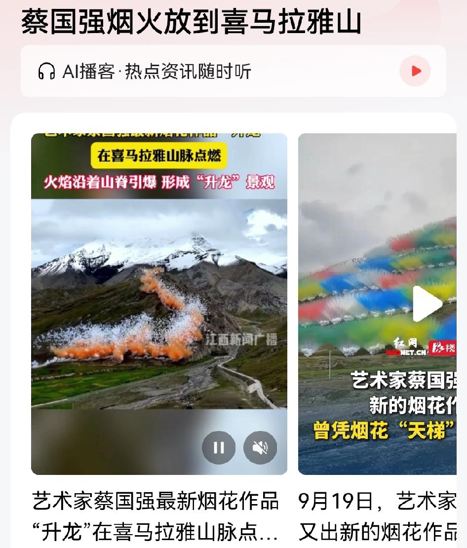 有钱人赞助蔡国强在青藏高原放烟花，名曰“艺术”，然后就理所当然合法了

“环境污