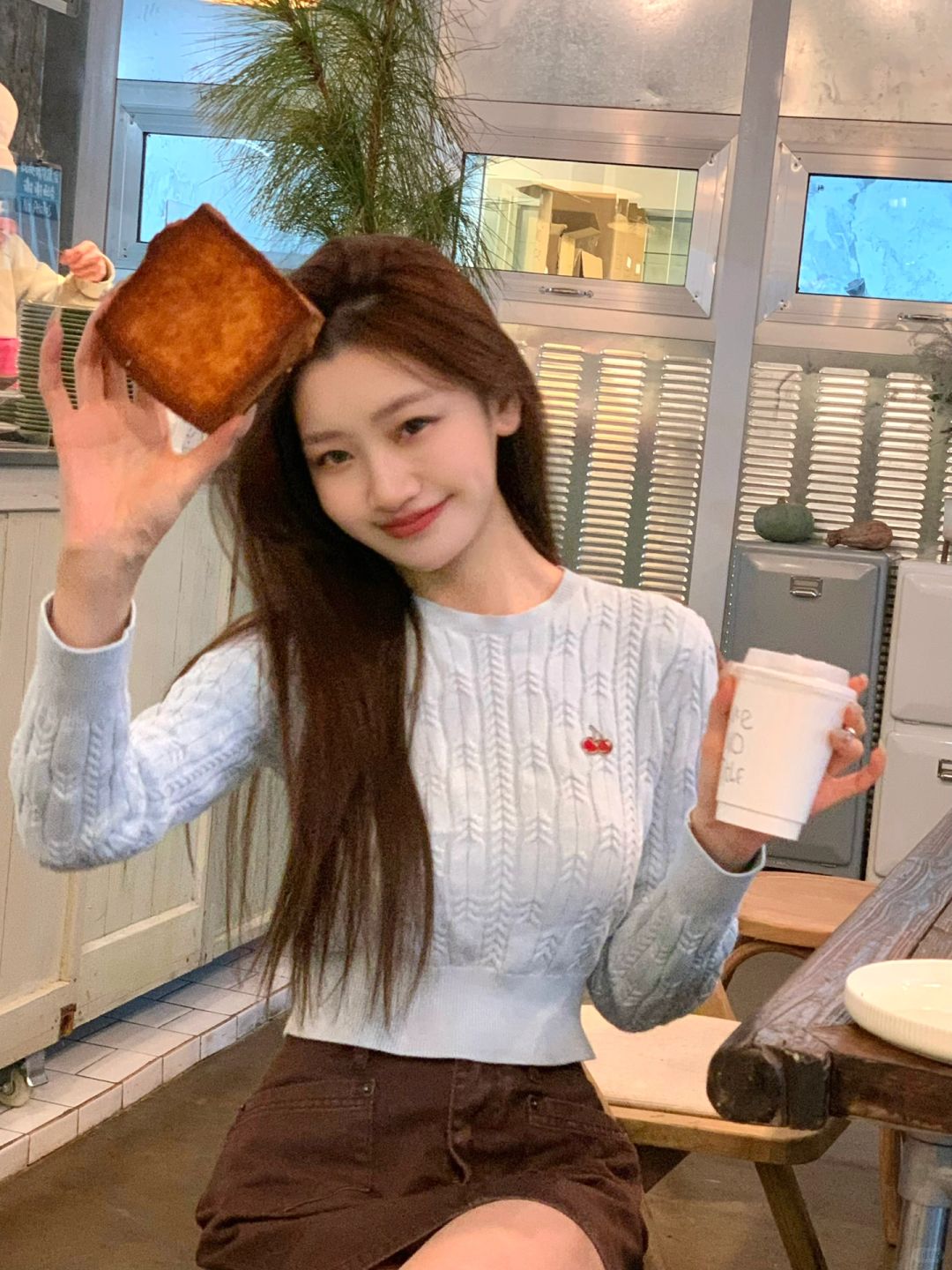 今天的面包有点甜🍞