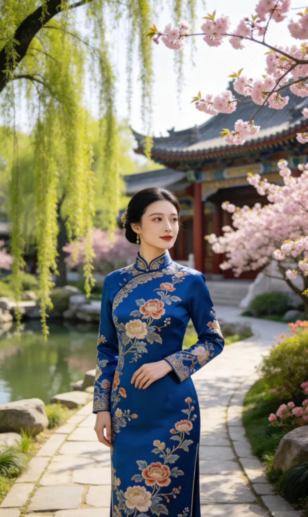 这上联拟得的确富有诗情画意！[赞][赞][赞][玫瑰][玫瑰][玫瑰]
我试为君