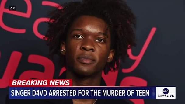 21岁歌手D4vd被控谋杀14岁少女，不认罪！或面临终身监禁
 
当地时间4月2