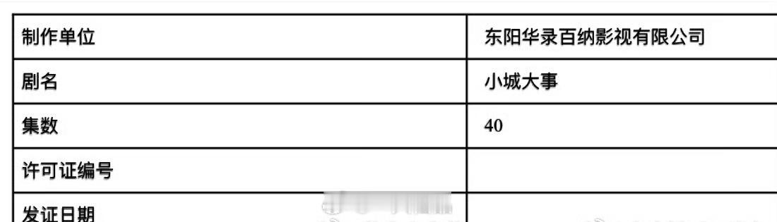 赵丽颖新剧《造城者》更名《小城大事》，已过审准备下证，40集，即将播出