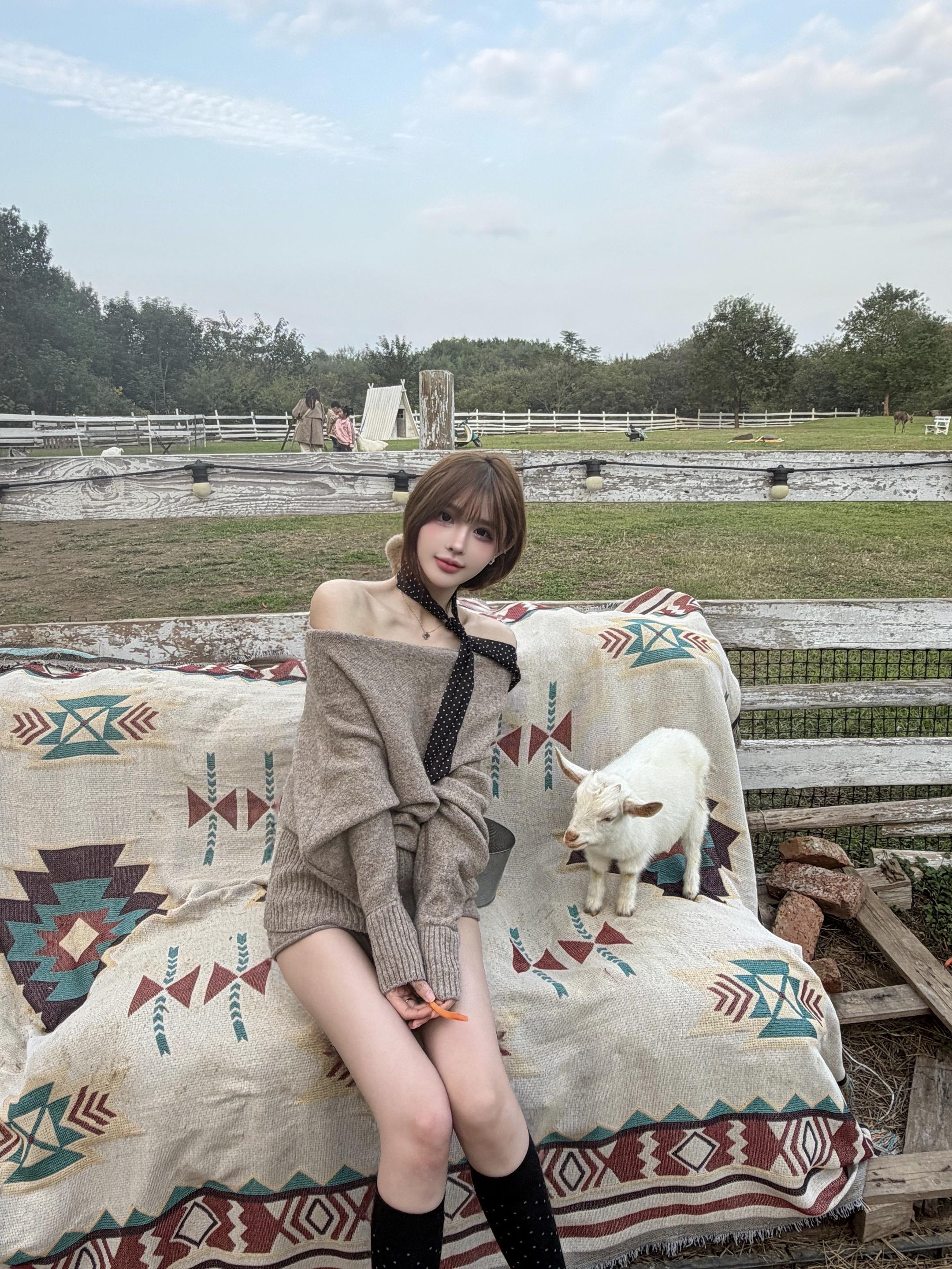 *ଘ(♡̷⸝⸝•༝•⸝⸝)੭̸੭̸ 小羊咩咩～