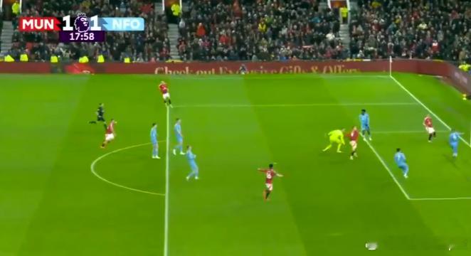霍伊伦破门！曼联1-1诺丁汉森林 ManUtdspot[超话]  