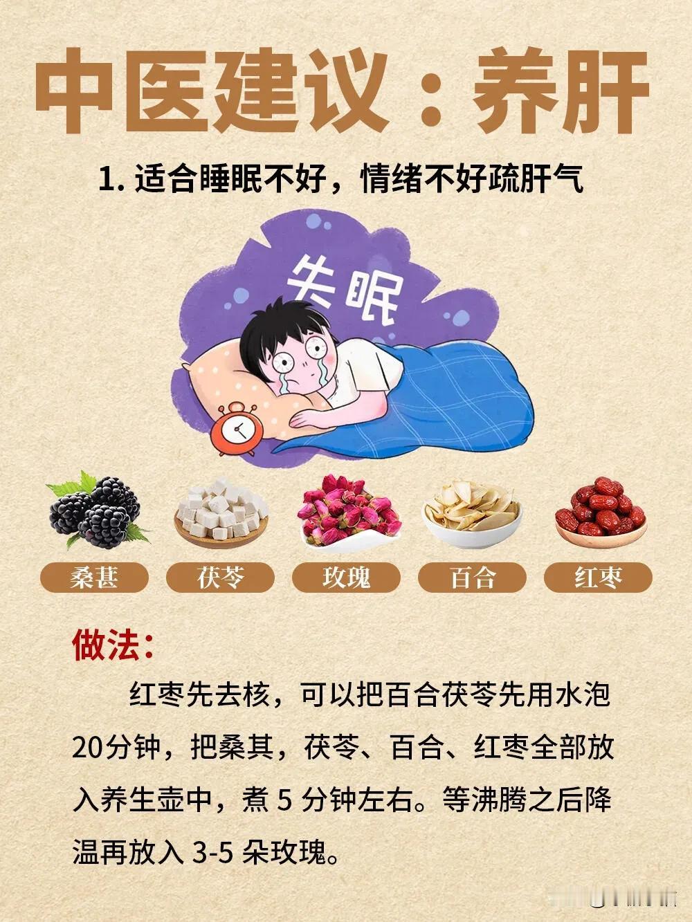 #养生分享之气血# #一起养气血# #熬夜养肝茶��# #各种补气血# #关于我