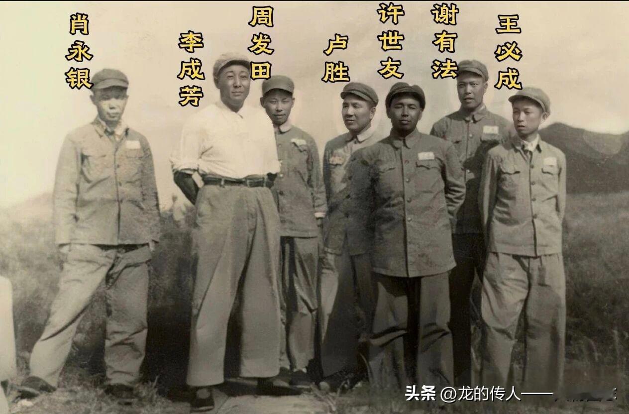 1953年八月朝鲜停战后，志愿军第三兵团和第九兵团部分首长合影。
