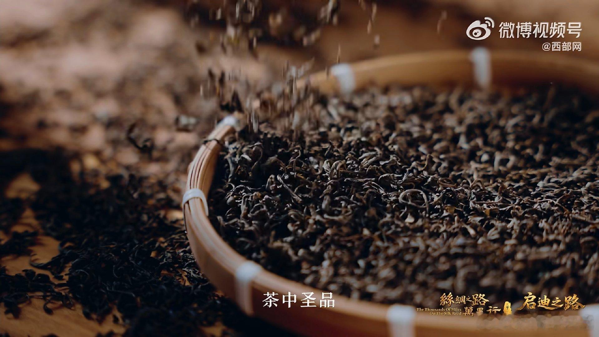丝路连山海一叶看千年杀青、碳焙每一道工序都讲究天时地利。 