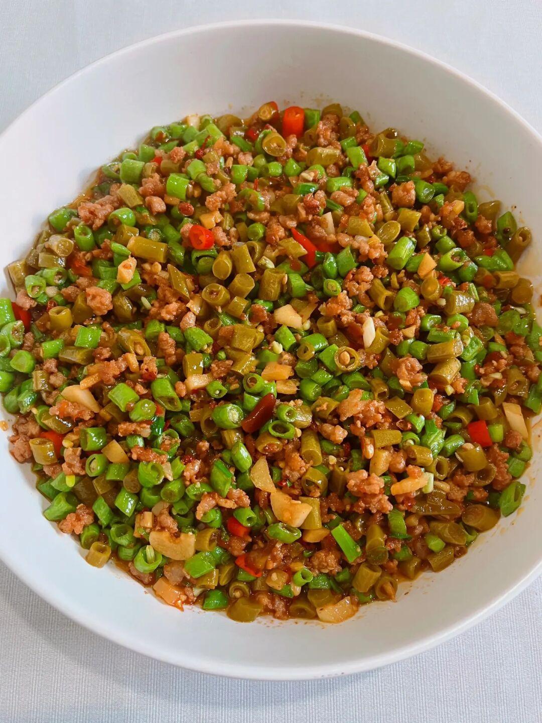 答应我一定要试试这道，肉末豆角🤤太好吃啦❗