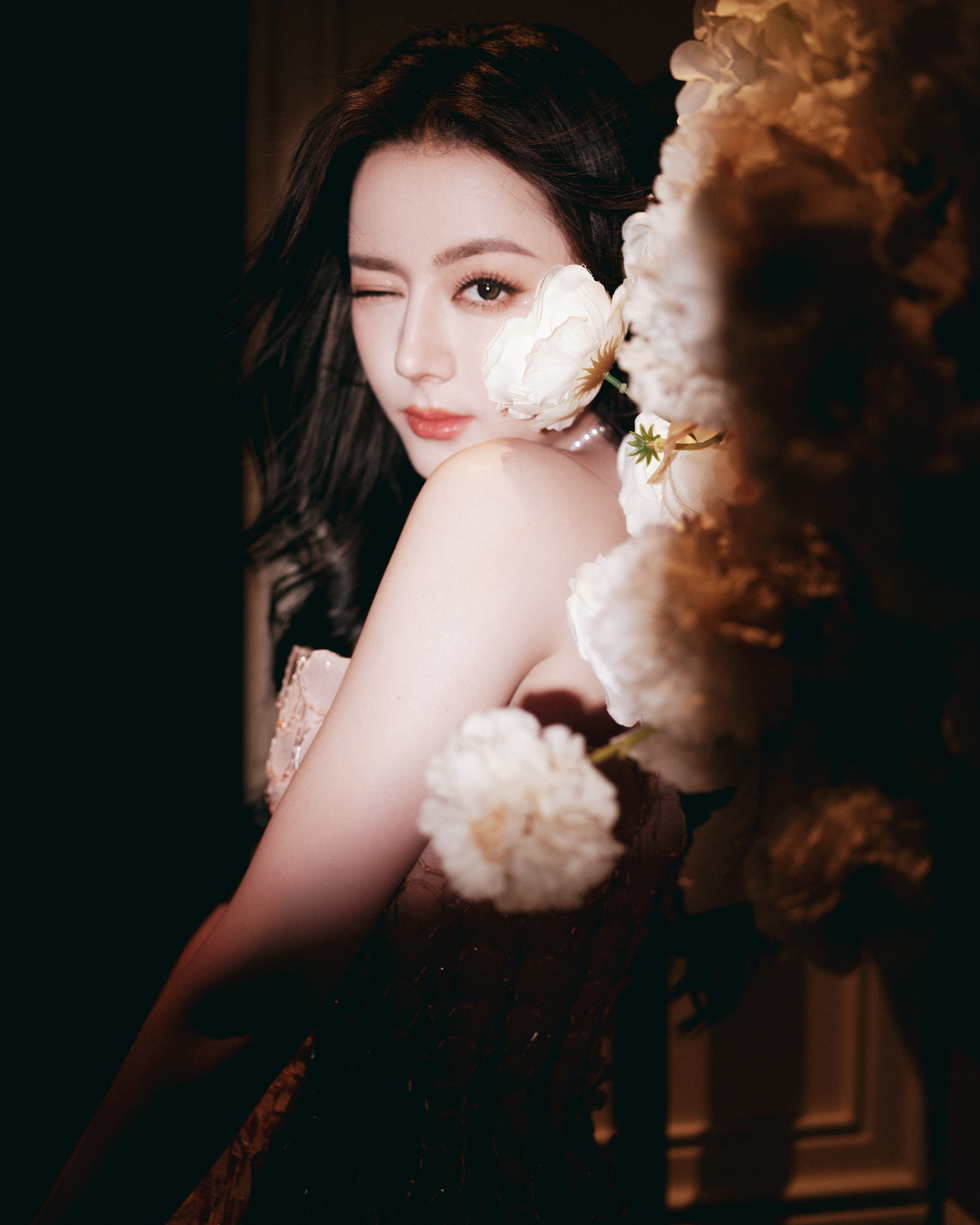 迪丽热巴山顶居家票姐姐一直很美呀 