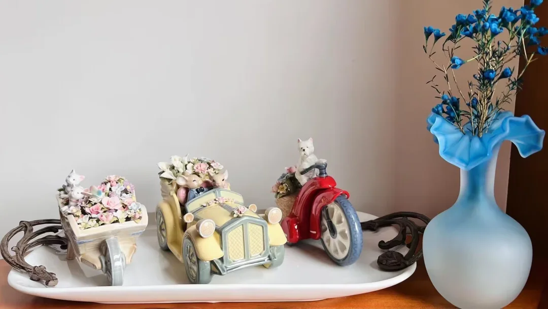 就喜欢这个小花车，好可爱～