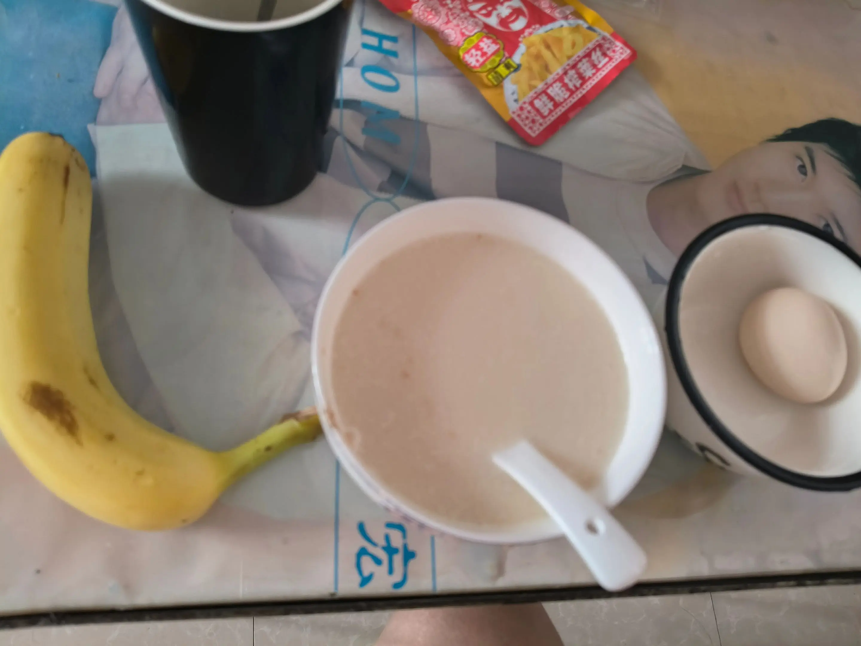 每天都要吃豆浆鸡蛋😂