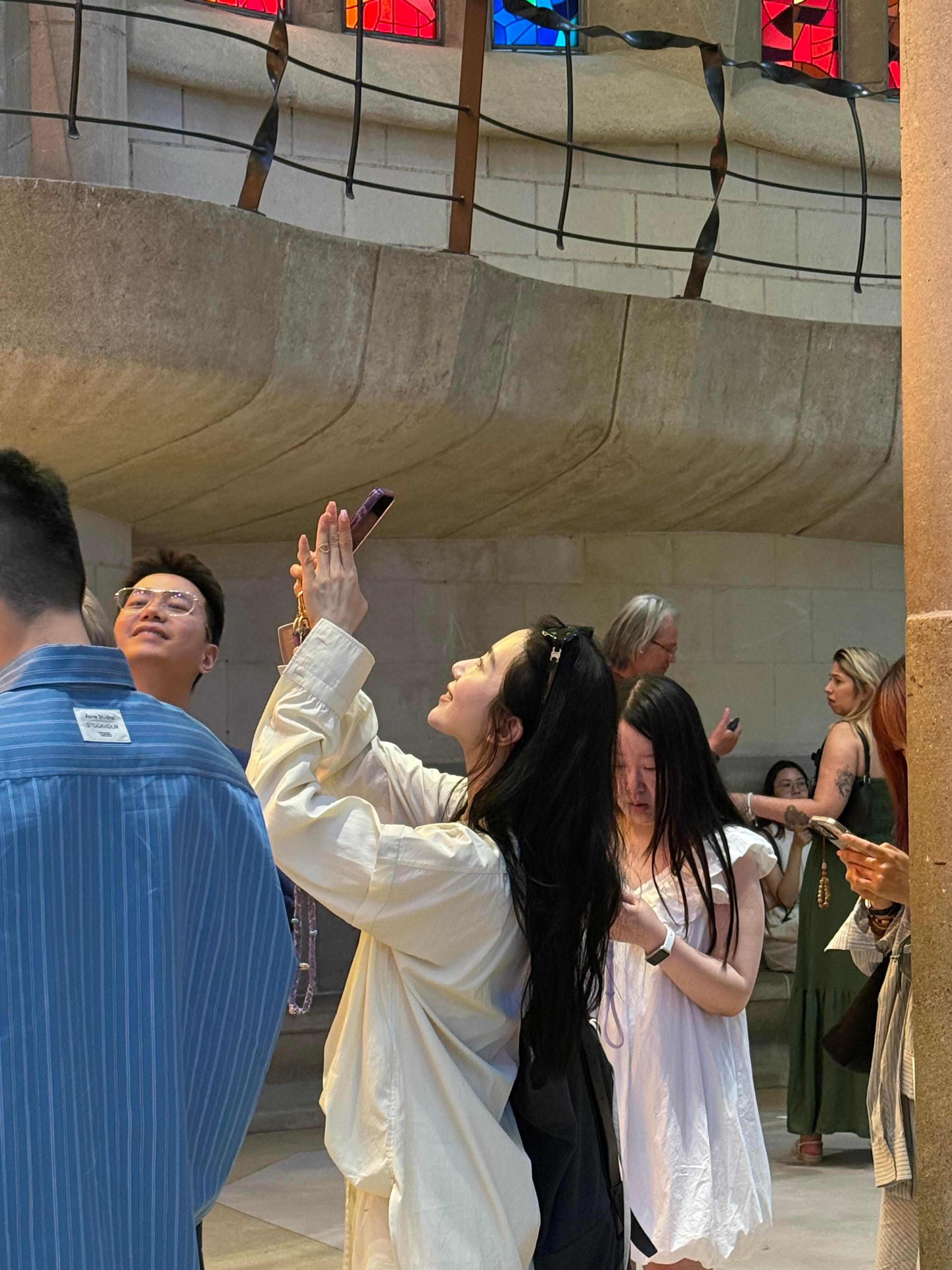 西班牙圣家堂，这是刘诗诗吗？ ​​​