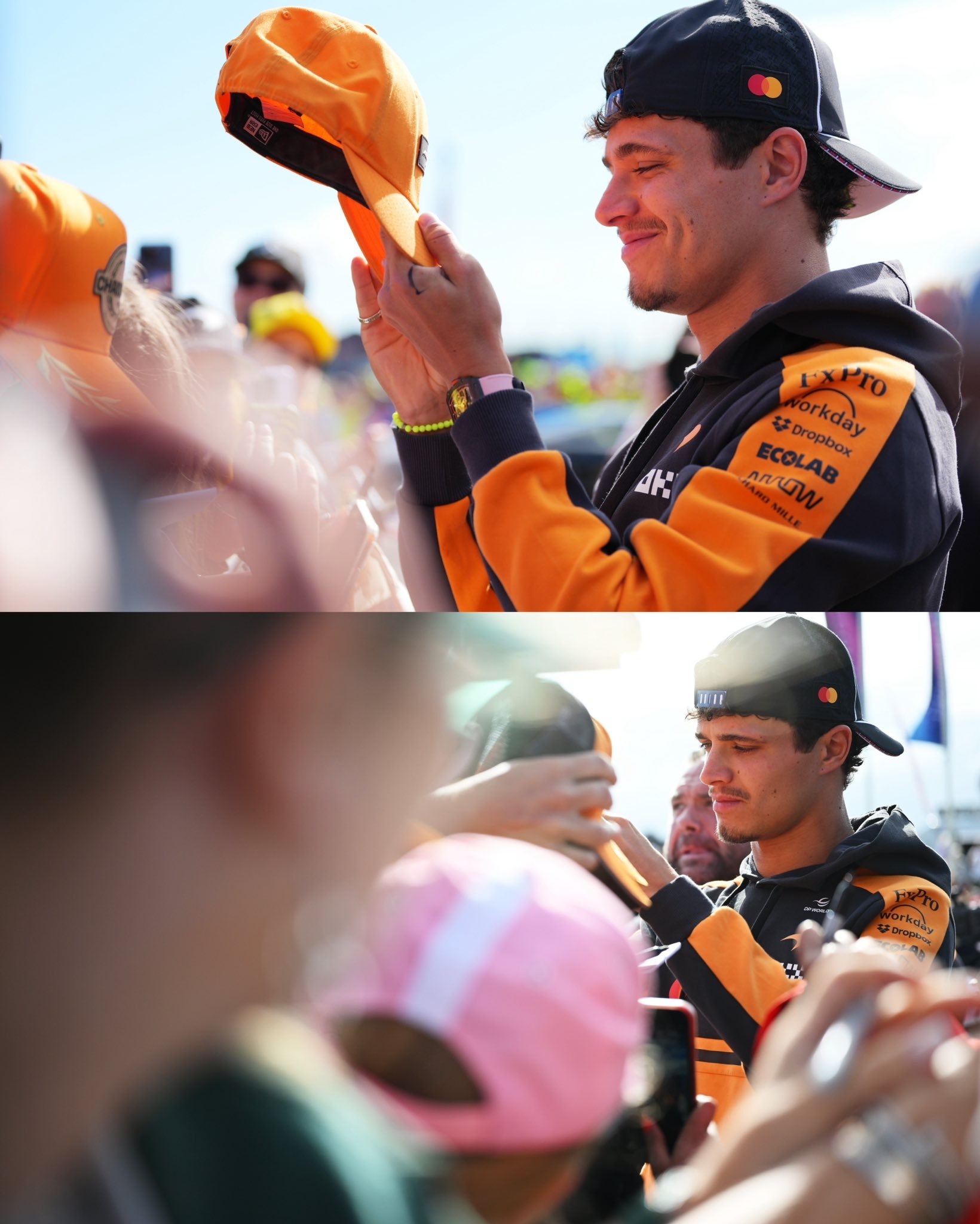 笑着迎接周六冲刺赛😁McLaren｜2026F1英国大奖赛 🇬🇧 
