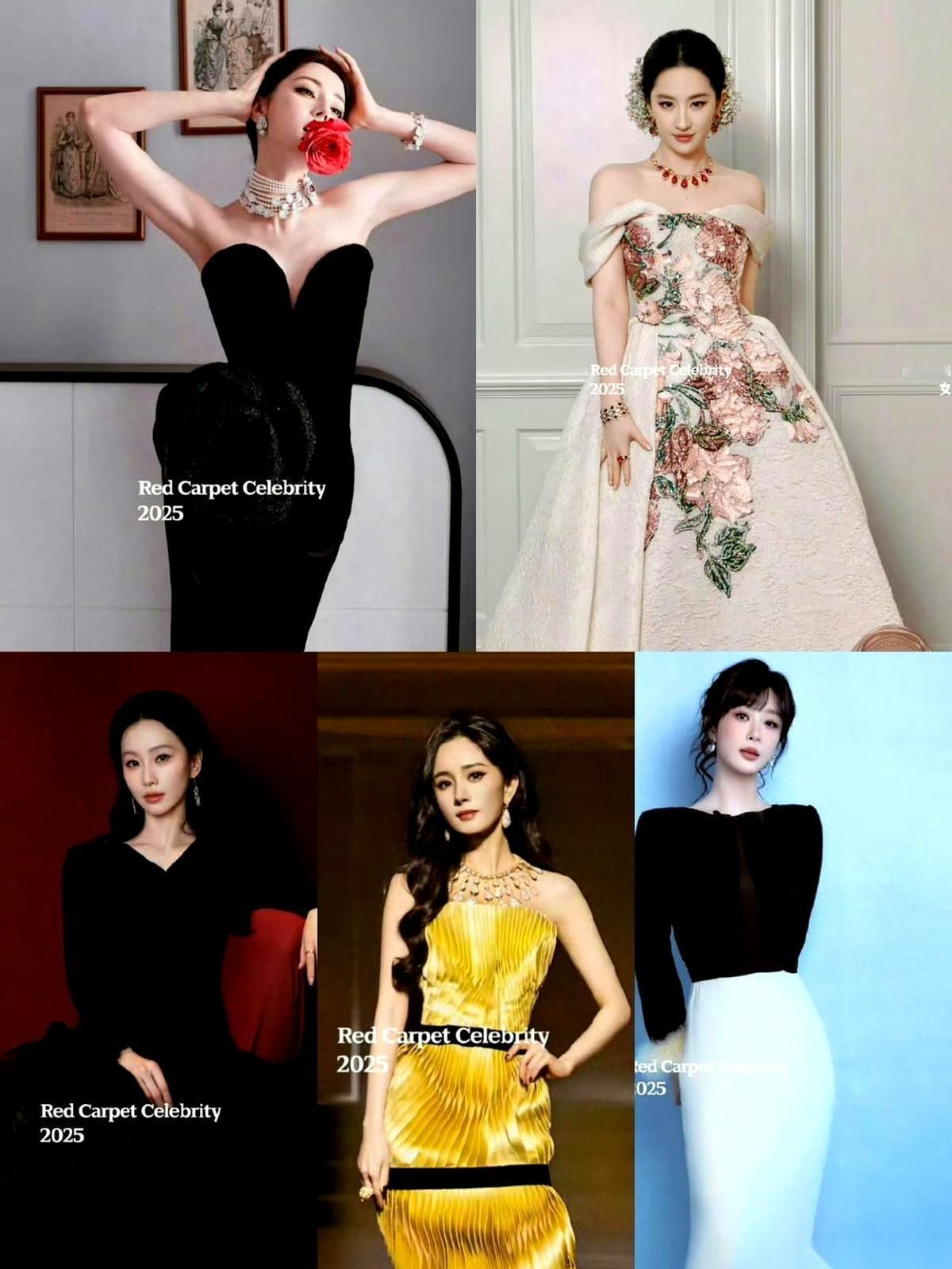 刘亦菲那个簪花造型，居然才排第三？
开什么玩笑。
我当时刷到那张图，手机差点没拿